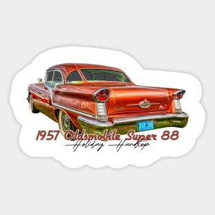 1957 Oldsmobile Super 88 Holiday Hardtop Sticker